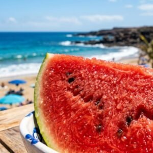 Rodaja de Sandía Fresca Dulce Verano